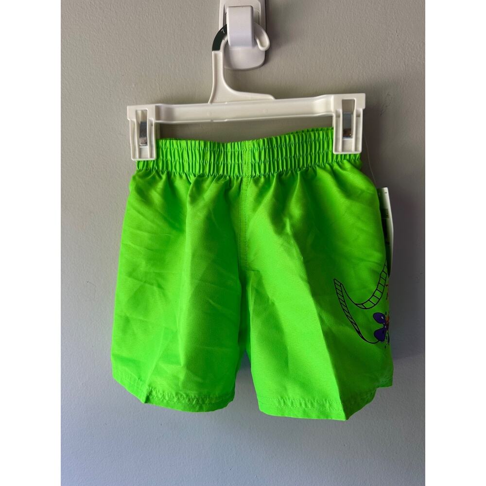 Nike Swim Boys' Pool Party Breaker 5" Volley Shorts Green Strike